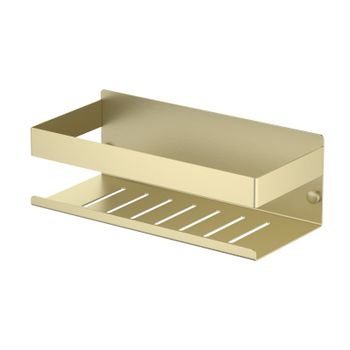 Полка Timo Luiro 18579/17 золото матовое — фото 1, Полки для ванной и душа