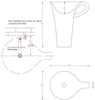 Сифон Artceram для раковины OSL004 01 00 SSA001 — фото 1, Сифоны для раковины