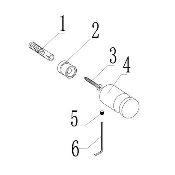Крючок ABBER Osten 316 AA1850BGG оружейная сталь брашированная — фото 2, Крючки для полотенец