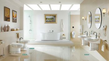 Биде подвесное CeramaLux 1413 — фото 5, Биде подвесные