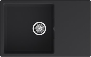 Товар: GRANFEST Мойка URBAN 678L 1-чаша+крыло 780*490мм черный арт.GF-UR- 678L черный - фото 3 GRANFEST Мойка URBAN 678L 1-чаша+крыло 780*490мм черный арт.GF-UR- 678L черный — фото 3, Кухонные мойки