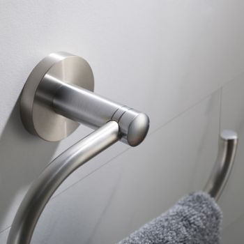 Полотенцедержатель Timo Saona 13050/13 никель — фото 2, Полотенцедержатели