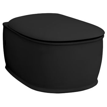 Унитаз Artceram Azuley подвесной цвет черный AZV001 03 00 — фото 2, Подвесные унитазы