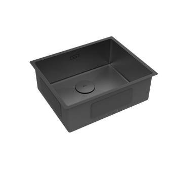 Кухонная мойка Lemark OLANGA 540 прямоугольная из нержавеющей стали цвет Черный матовый 9932128 — фото 2, Кухонные мойки