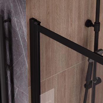 Шторка на ванну стеклянная Reflexion RX15090CBL-21 — фото 5, Шторки на ванну