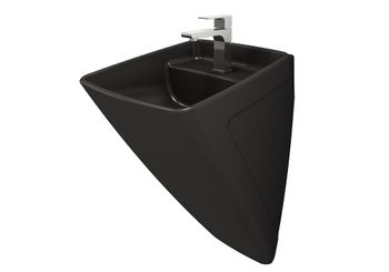 Раковина Ambassador Benefit 206T20201 (475*485*725) ЧЕРНАЯ МАТОВАЯ — фото 1, Раковины