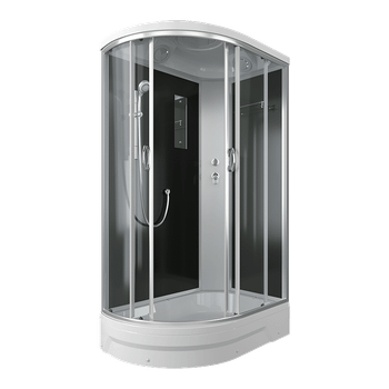 Душевая кабина ERLIT 35 серия ER351226R-C4-RUS тонированное стекло — фото 2, Душевые кабины