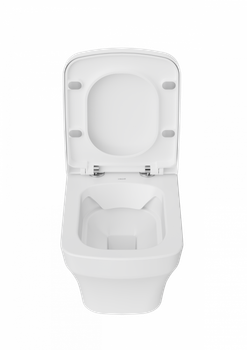 CREAVIT SOLO Унитаз подвесной безободковый SO321.00100 SO321-11CB00E-0000 — фото 2, Подвесные унитазы