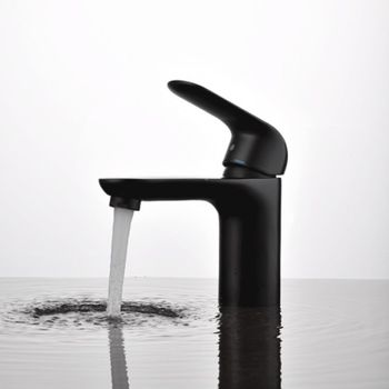 Смеситель для раковины D&K Venice DA1022118, черный — фото 1, Смесители для раковины