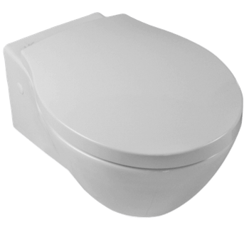 Комплект унитаз HATRIA NIDO YXMD01+YXWW01 подвесной комплект с cиденьем с крышкой с плавным опусканием цвет белый YXMD01+YXWW01 — фото 1, Подвесные унитазы