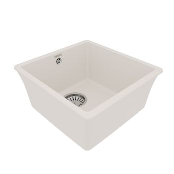 Кухонная мойка Lemark SINARA 400-U подстольного монтажа из кварцгранита, Жасмин 9910064 — фото 1, Кухонные мойки