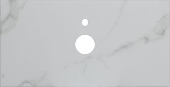 Столешница Aquanet Nova Lite 90 мрамор 00257613 — фото 2, Столешницы под раковину