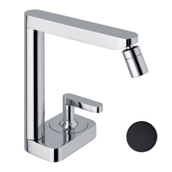 Смеситель для биде Webert Living LV840102560, черный — фото 1, Смесители для биде