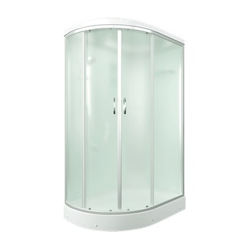 Душевая кабина ERLIT 35 серия ER3512PR-C3-RUS матовое стекло — фото 1, Душевые кабины