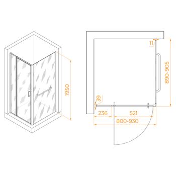 Товар: Душевой уголок RGW PA-078-1B (RGW PA-008B + Z-060-2B) 800x900 3508078189-14 - фото 1 Душевой уголок RGW PA-078-1B (RGW PA-008B + Z-060-2B) 800x900 3508078189-14 — фото 1, Душевые уголки