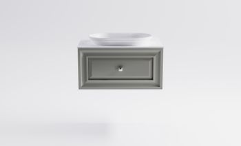 Товар: Тумба Шарм 70см 1ящ цв NCS S 3502-y мат. с раковиной Шарм бел гл. и столешницей Solid бел гл. 4631177713347 - фото 2 Тумба Шарм 70см 1ящ цв NCS S 3502-y мат. с раковиной Шарм бел гл. и столешницей Solid бел гл. 4631177713347 — фото 2, Тумбы с раковиной