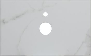 Столешница Aquanet Nova Lite 75 мрамор 00257610 — фото 2, Столешницы под раковину