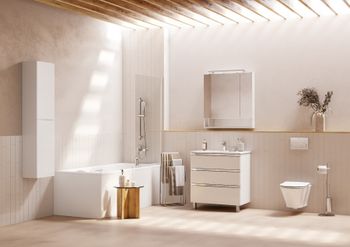 THE GAP ROUND чаша унитаза подвесная Rimless, с инсталляционной системой, сиденье 7893105000 — фото 3, Комплекты унитаз + инсталляция