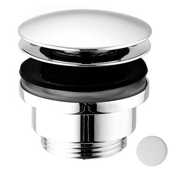 Донный клапан Webert AC0405740, белый — фото 1, Донные клапаны