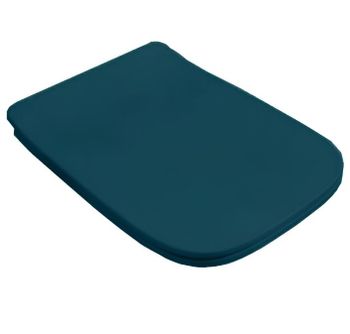 Сиденье с крышкой Artceram A16 с плавным опусканием цвет Green petrolio ASA001 42 71 — фото 1, Сиденья для унитаза