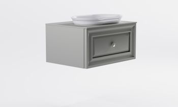 Товар: Тумба Шарм 70см 1ящ NCS S 3502-y мат., раковина Шарм бел гл, столешница Solid в цвете 4631177714962 - фото 4 Тумба Шарм 70см 1ящ NCS S 3502-y мат., раковина Шарм бел гл, столешница Solid в цвете 4631177714962 — фото 4, Тумбы с раковиной