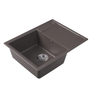 Мойка "Консул" 640, серый шелк FSm 23.020.C0640.307 — фото 1, Кухонные мойки