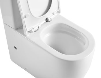 Унитаз-компакт IBERICA BLANCA BILBAO MAXI Tornado белый (IB.BLM.124.1B1) — фото 7, Унитазы