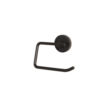 Держатель для туалетной бумаги без крышки, черный матовый, сплав металлов, Sena, IDDIS, SENSB00i43 — фото 2, Аксессуары для ванной