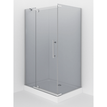 Душевой уголок ERLIT 101 серия ER10112H-C4 тонированное стекло — фото 2, Душевые уголки