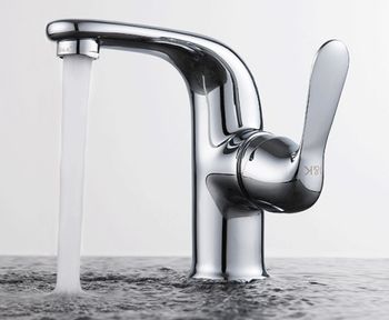 Смеситель для раковины D&K Rhein DA1342101, хром — фото 1, Смесители для раковины