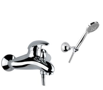 Смеситель для ванны Fiore NEXUS 43CR1402, хром — фото 1, Смеситель для ванны