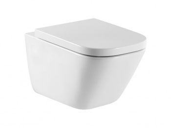 Gap Чаша подвесная 540, Rimless ROCA 734647L000 — фото 1, Подвесные унитазы