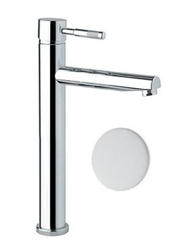 Смеситель для раковины Webert Rimini RI831402740, белый — фото 1, Смесители для раковины