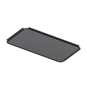 Мебельная полка Artceram Fuori Scala цвет черный матовый сетчатая для прямоугольной консоли 800 мм TFA008 17 — фото 3, Полки