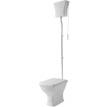 Бачок Artceram Civitas на высокой трубе цвет белый CIC006 01 00 — фото 1, Смывные бачки скрытого монтажа