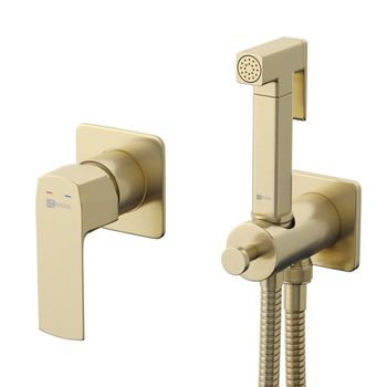 URSUS Смеситель LM7219BG с гигиеническим душем встраиваемый, LM, LM7219BG — фото 1, Гигиенические души