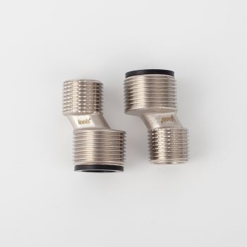 Эксцентрик IDDIS для смесителя уплотнитель в комплекте 42 мм латунь 2 шт (982BR042SM) — фото 1, Комплектующие для душевого оборудования