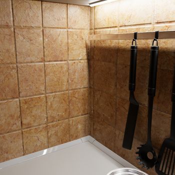 Бордюр для ванны и душевого поддона KDP 1950х20x27, цвет белый, Altasan KDP195 — фото 7, Аксессуары для ванной