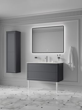 Опора мебельная, 2 шт, массив березы, 30 см, белый, Optima Home, IDDIS, OPH30W1i96 — фото 1, Комплектующие для мебели в ванной