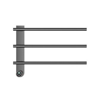 AQM3113GM Полотенцесушитель электрический 520*384 c терморегуляторм, цвет: металл. — фото 1, Электрические полотенцесушители