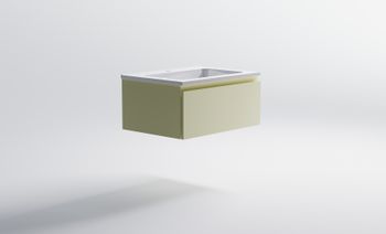 Товар: Нижний шкаф Альфа 70 с 1 ящиком бежевый (RAL1013 матовый) + Раковина "Альфа 70" 03060003ral1013+04010006 - фото 4 Нижний шкаф Альфа 70 с 1 ящиком бежевый (RAL1013 матовый) + Раковина "Альфа 70" 03060003ral1013+04010006 — фото 4, Тумбы с раковиной