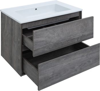 Тумба под раковину Aquanet Милан 85 дуб рошелье 00339969 — фото 8, Тумбы под раковину