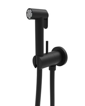 Гигиенический душ со смесителем Graffio Stella KSPAT101-07NEO, черный — фото 1, Гигиенические души