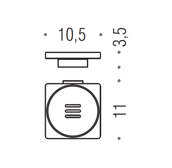 Товар: Мыльница COLOMBO DESIGN MINI Q B5001.NM подвесная цвет черный матовый - фото 2 Мыльница COLOMBO DESIGN MINI Q B5001.NM подвесная цвет черный матовый — фото 2, Мыльницы