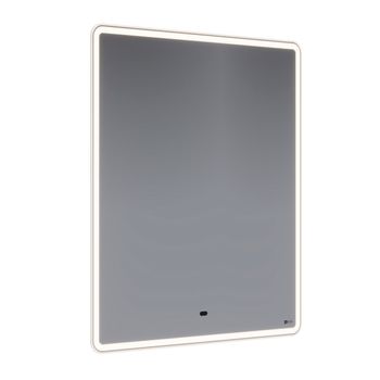 Зеркало Lemark ELEMENT 70х80 см с подсветкой, с подогревом LM70Z-E — фото 1, Зеркала в ванную комнату