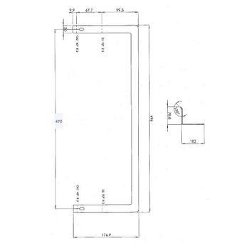 Полотенцедержатель Artceram Blend для раковины цвет хром BLA001 — фото 2, Полотенцедержатели