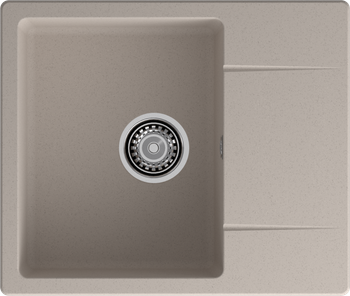 Товар: GRANFEST Мойка URBAN 258L 1-чаша+крыло 580*490мм песочный арт.GF-UR- 258L песочный - фото 2 GRANFEST Мойка URBAN 258L 1-чаша+крыло 580*490мм песочный арт.GF-UR- 258L песочный — фото 2, Кухонные мойки