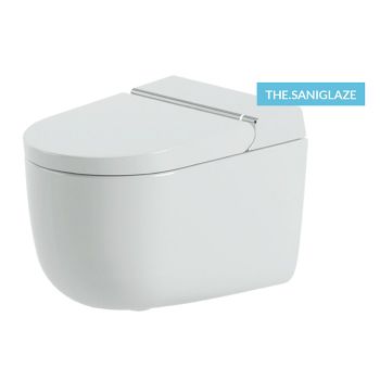 Унитаз-биде Artceram HYPE KHYV001 05 00 подвесной безободковый saniglaze soft-close с пультом управления цвет белый матовый — фото 1, Биде подвесные