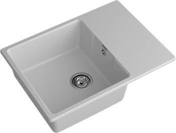Товар: GRANFEST Мойка URBAN 668L 1-чаша+крыло 680*490мм серый арт.GF-UR- 668L серый - фото 1 GRANFEST Мойка URBAN 668L 1-чаша+крыло 680*490мм серый арт.GF-UR- 668L серый — фото 1, Кухонные мойки