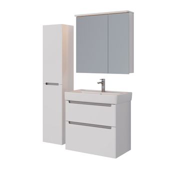 Товар: Тумба Lemark BUNO 80 см под 1 раковину, подвесная/напольная, 2 ящика, цвет планки: Серый, цвет корпу LM04B80T - фото 5 Тумба Lemark BUNO 80 см под 1 раковину, подвесная/напольная, 2 ящика, цвет планки: Серый, цвет корпу LM04B80T — фото 5, Тумбы под раковину